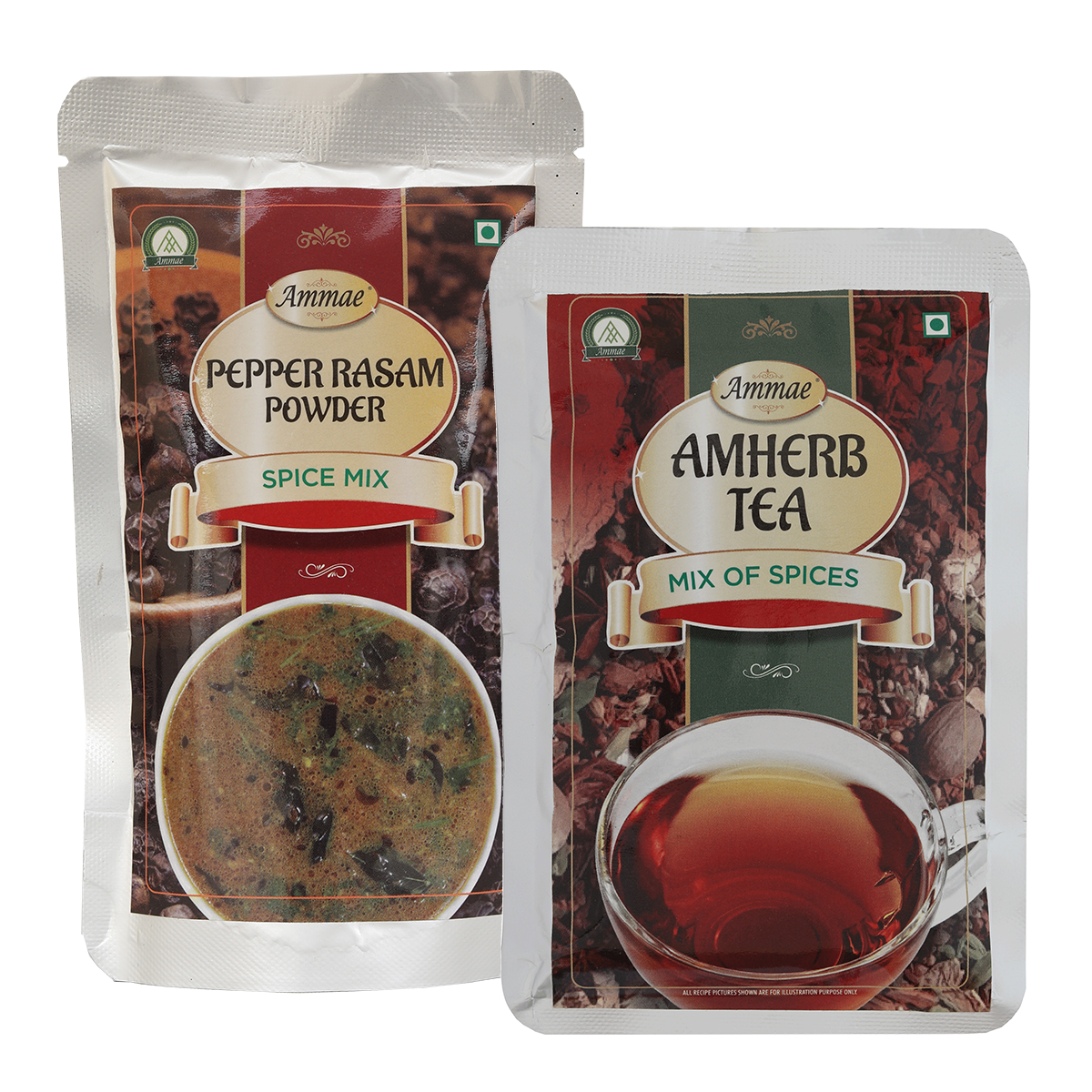 Pepper Rasam, 100g + Amherb, 50g