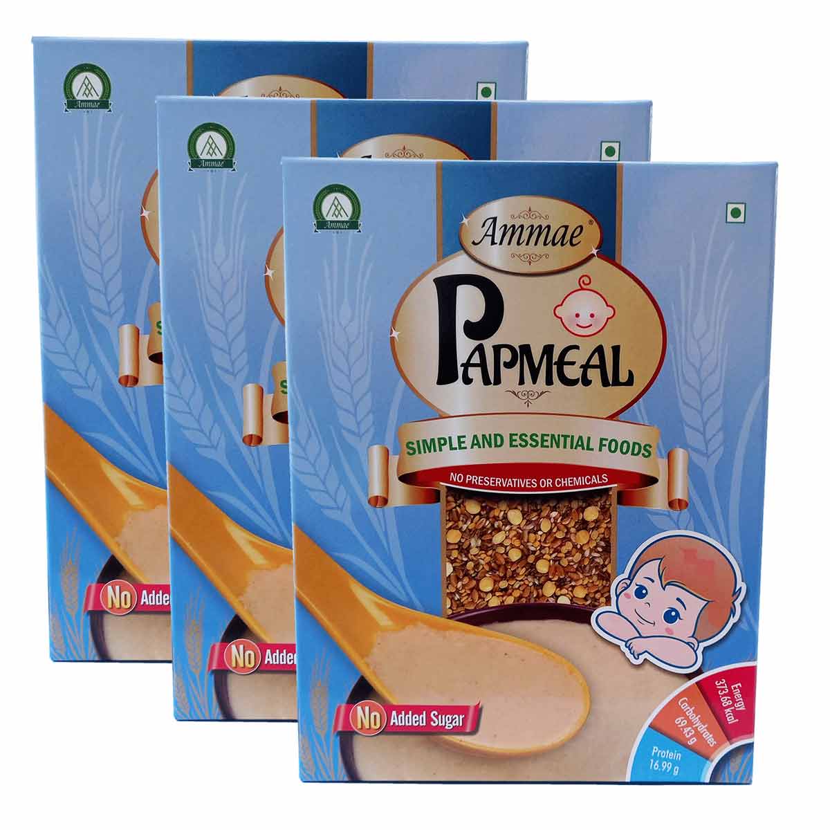 Papmeal, 200g, Pack of 3