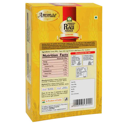 Sprouted Ragi, Strawberry, 125g