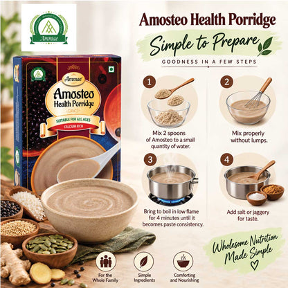 Amosteo Health porridge, 200g