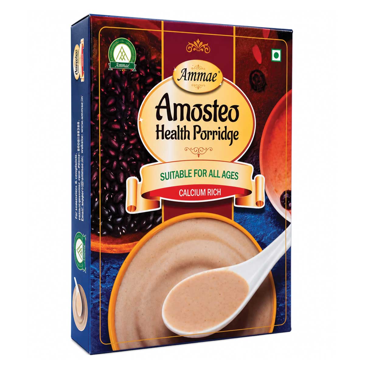 Calcium Rich, Amosteo Health porridge, For Bone health and Density, Suitable for all, Contains No preservatives or chemicals