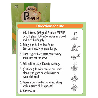 Papvita with Banana powder, 200g