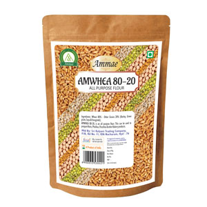 Ammae AMWHEA 80-20 | Multigrain Flours - Ammae Foods India