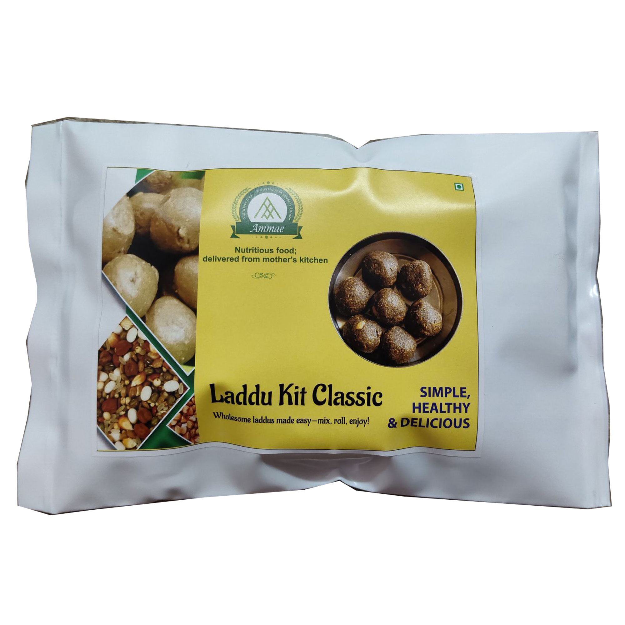 Ammae Laddu Kit Classic with Multigrain Mix, Jaggery and Ghee