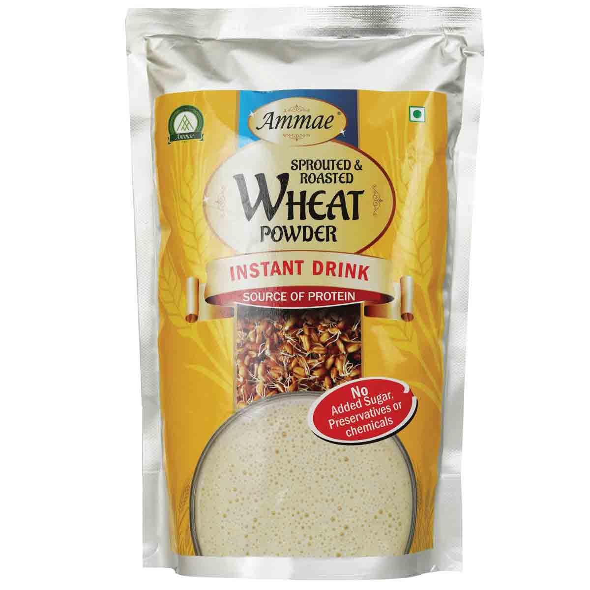 Sprouted Wheat Powder | Multigrain Instant Porridge Powder - Ammae Foods India
