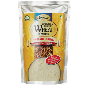 Ammae Sprouted Wheat powder | Ammae Porridge Mix - Ammae Foods India
