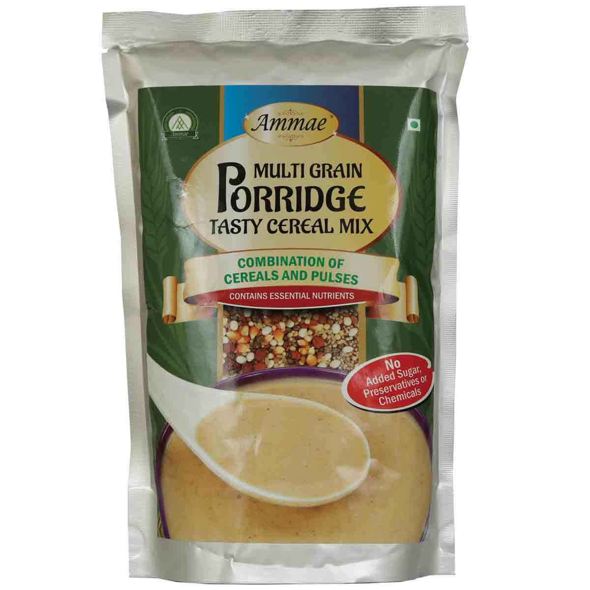 Ammae Multigrain Porridge Mix | Ammae Tasty Cereal Mix for general health - Ammae Foods India